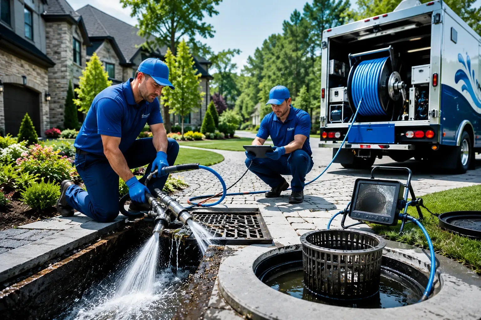 Local outdoor drain cleaning professionals in Sussex, VA